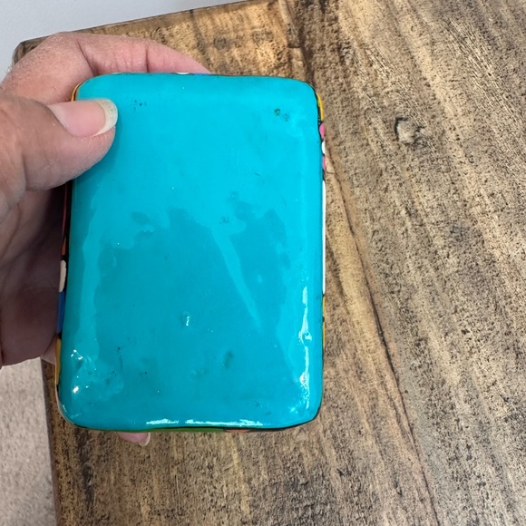 Mexican Pottery Trinket box - Picture 3 of 8